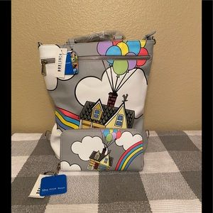 Loungefly Disney Pixar Up Convertible Bag & Wallet Set